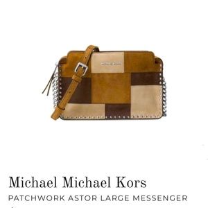 Michael Kors Astor Large Messenger Shoulder bag